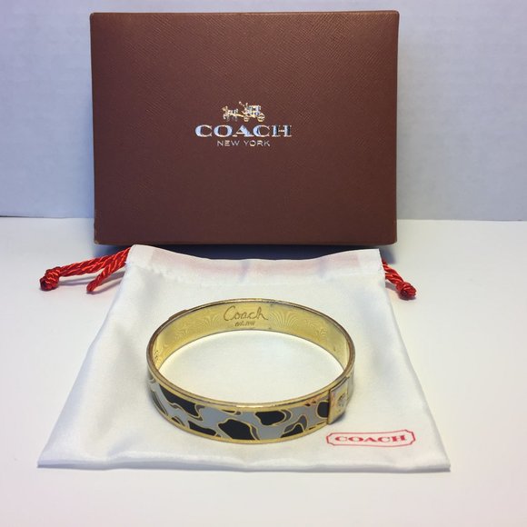 COACH Ocelot Bangle F96180 - Picture 1 of 15